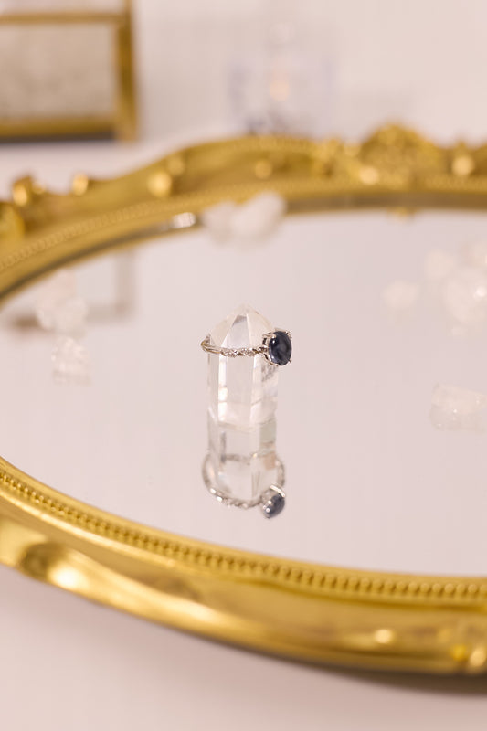 R058-Peter Stone S925 Open Ring