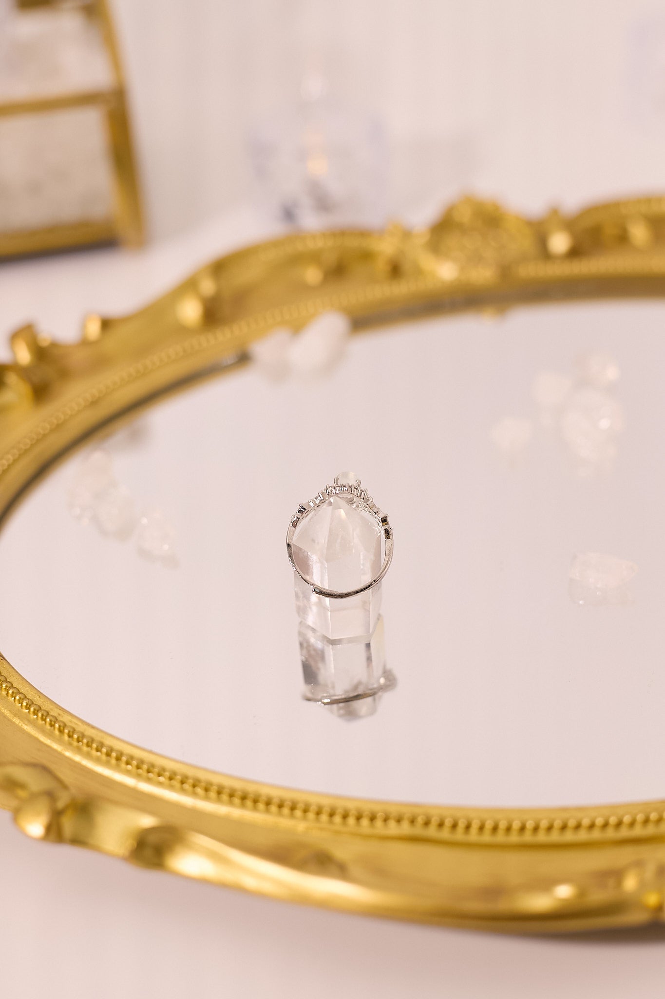 R061-Blue Moon S925 open ring