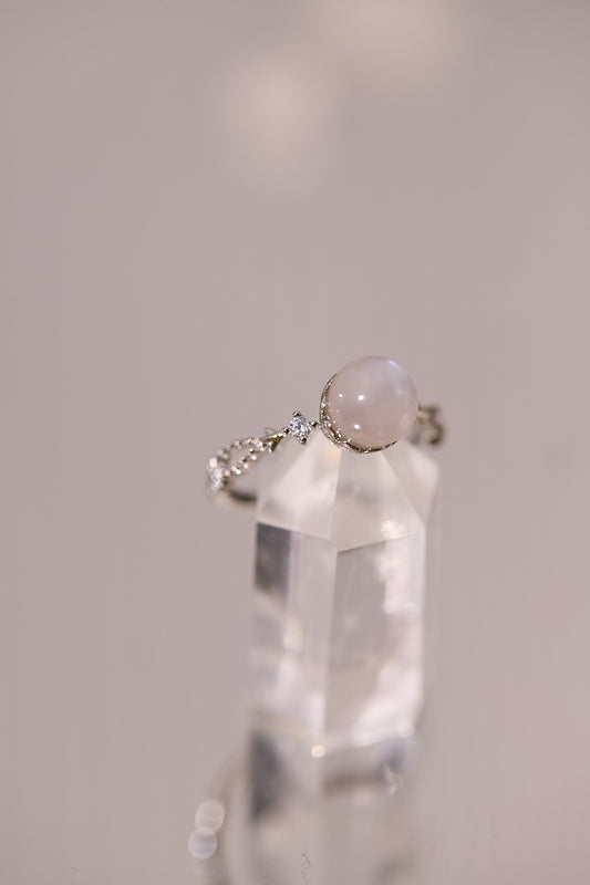 R067-藍月亮S925開口戒指