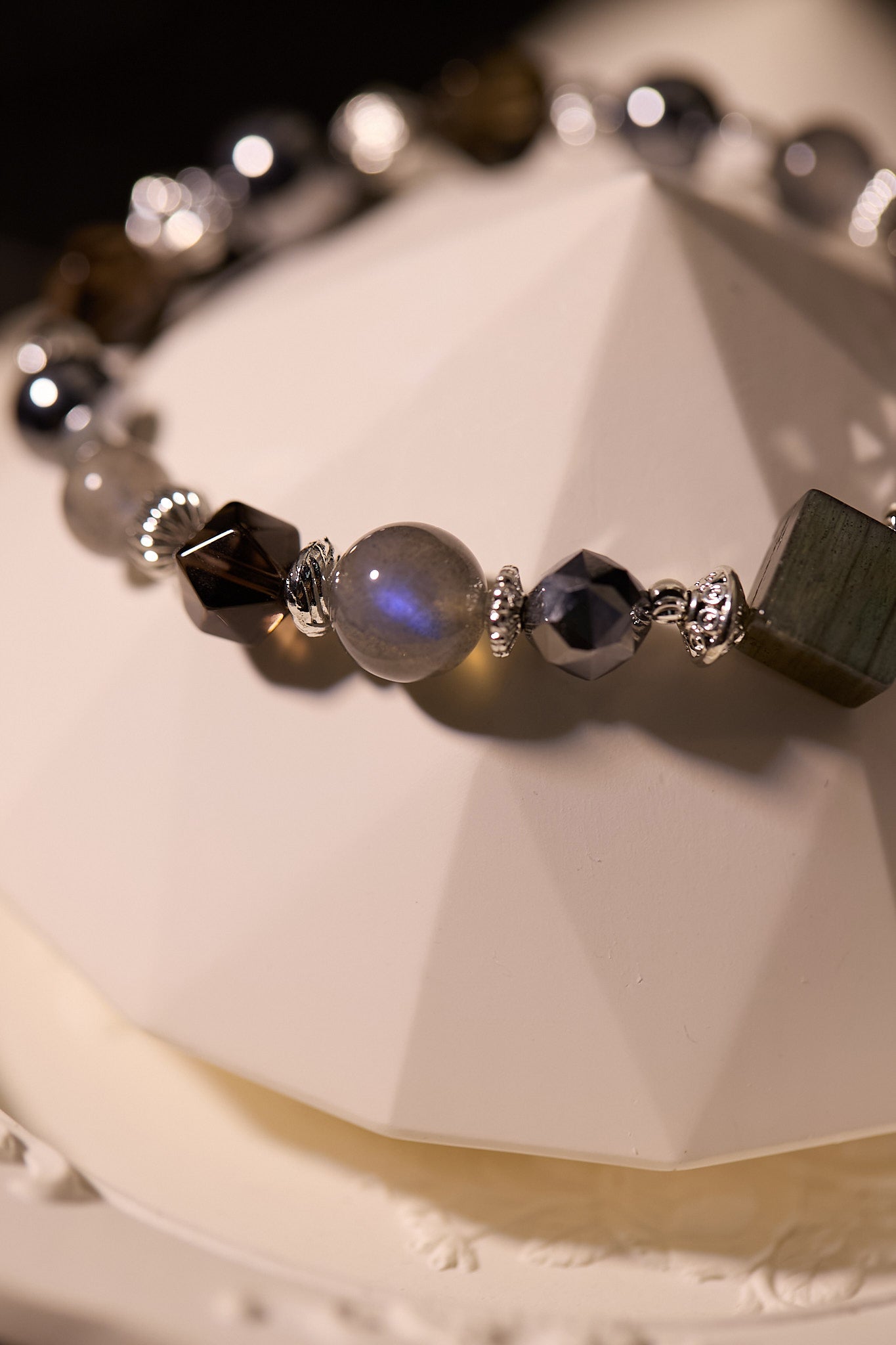 C090-德國太赫茲·茶晶·灰月光