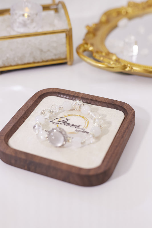 C028-Milky White Crystal·White Ghost·Moonstone·White Asai