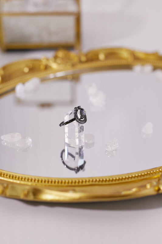 R035-Madao Moon Open Ring