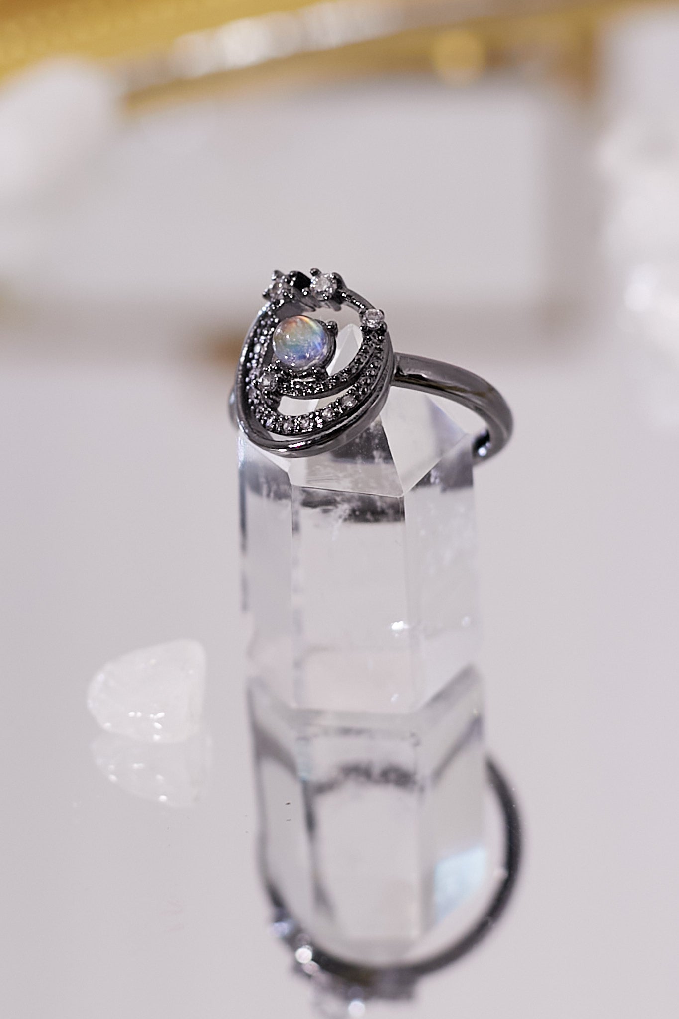 R035-Madao Moon Open Ring
