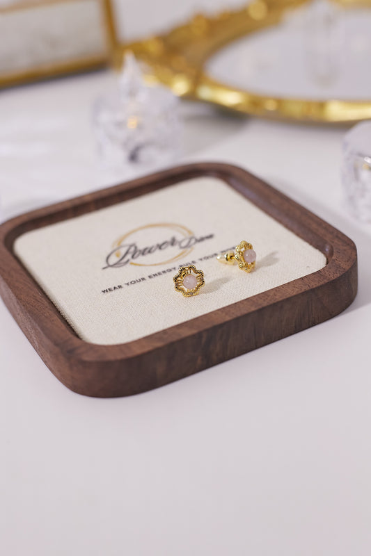 E026- Kunzite earrings