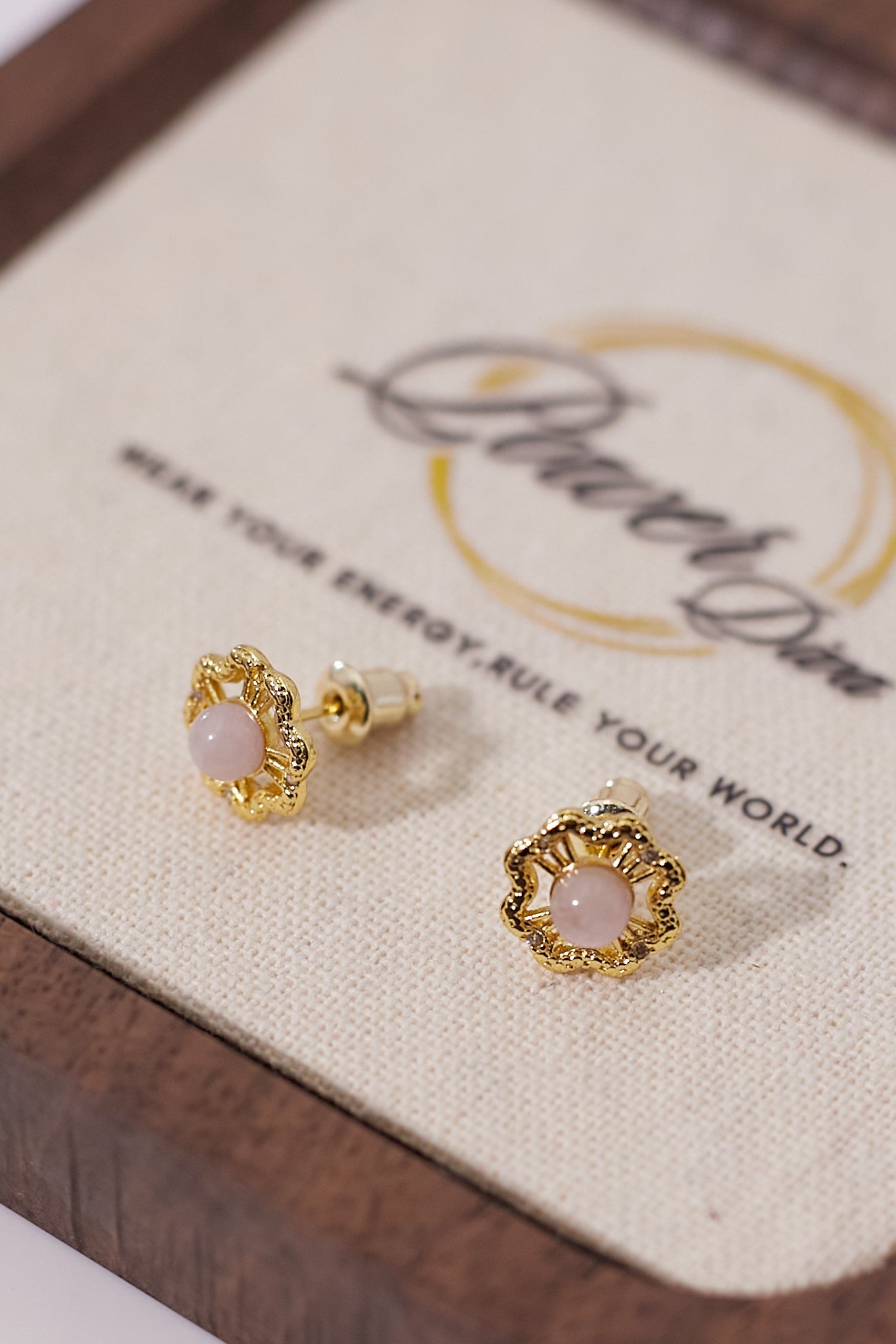 E026- Kunzite earrings