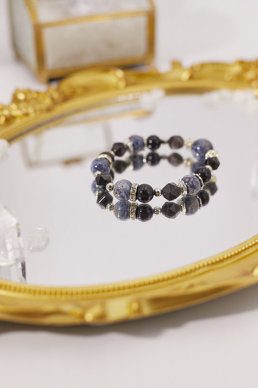 C026-Pietersite·Silver Obsidian·Black Obsidian