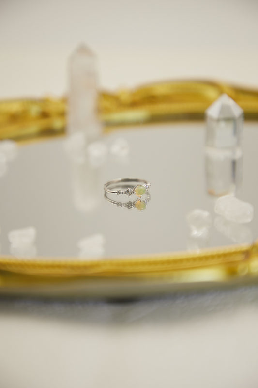 R013-Oval S925 open ring