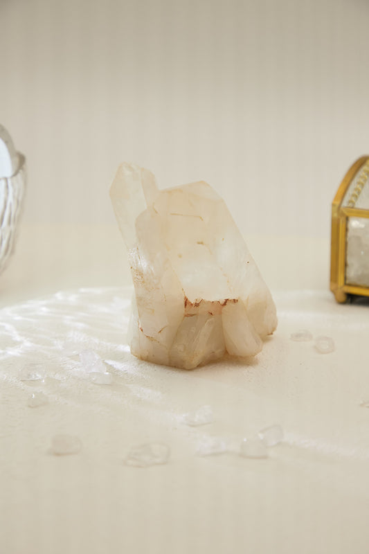 Wqc005-White Crystal Cluster