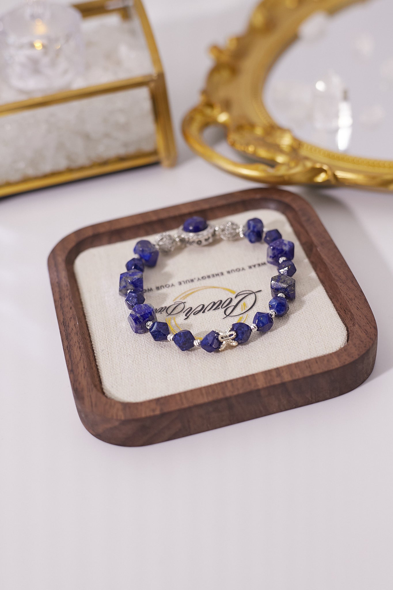 C032-Lapis Lazuli Star Cut