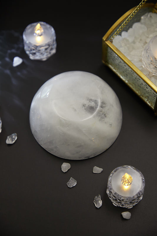 White crystal demagnetizing bowl (11CM)