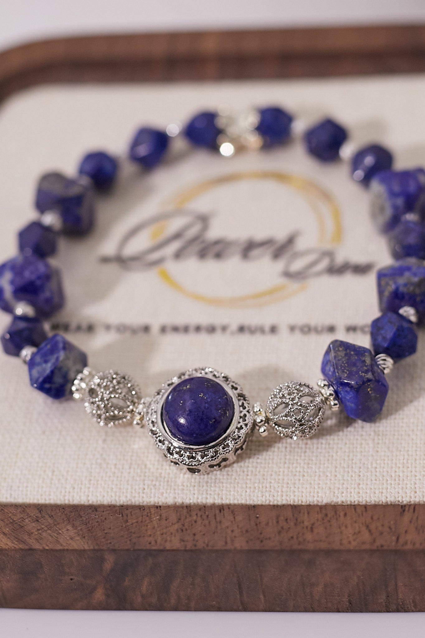 C032-Lapis Lazuli Star Cut
