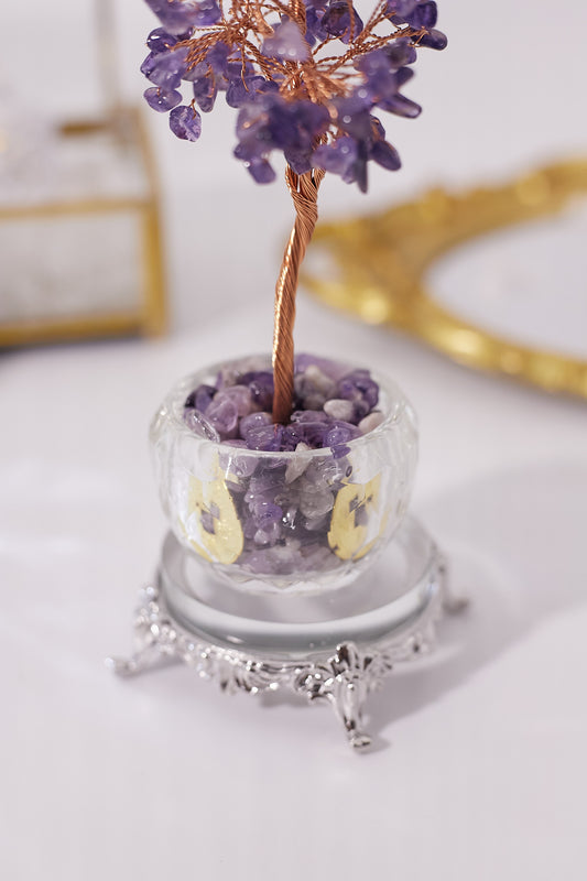 Amethyst Coin Tree-Tree of Career
