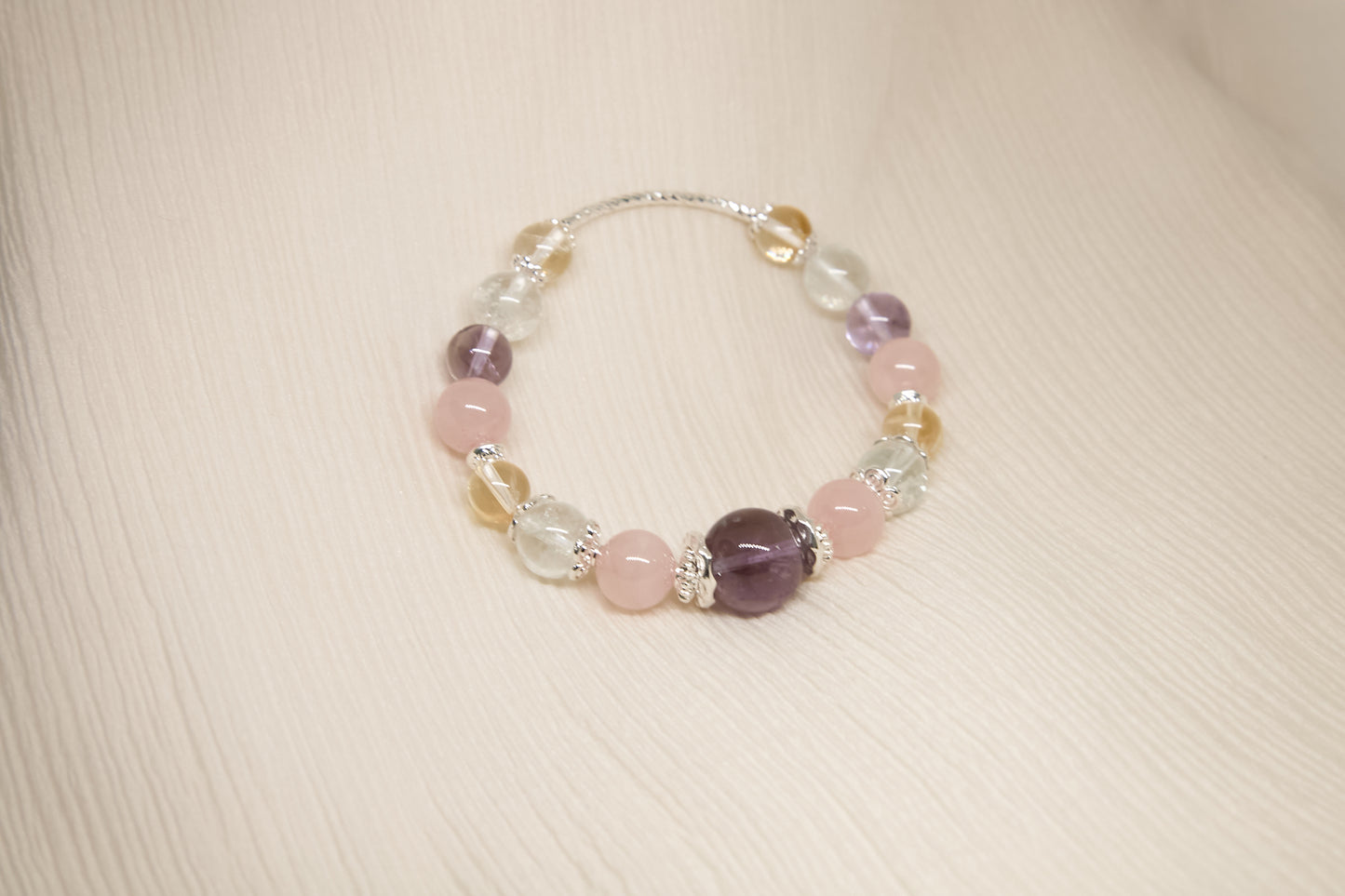 C009-Amethyst.Pink Quartz.Green Asahi.Citrine