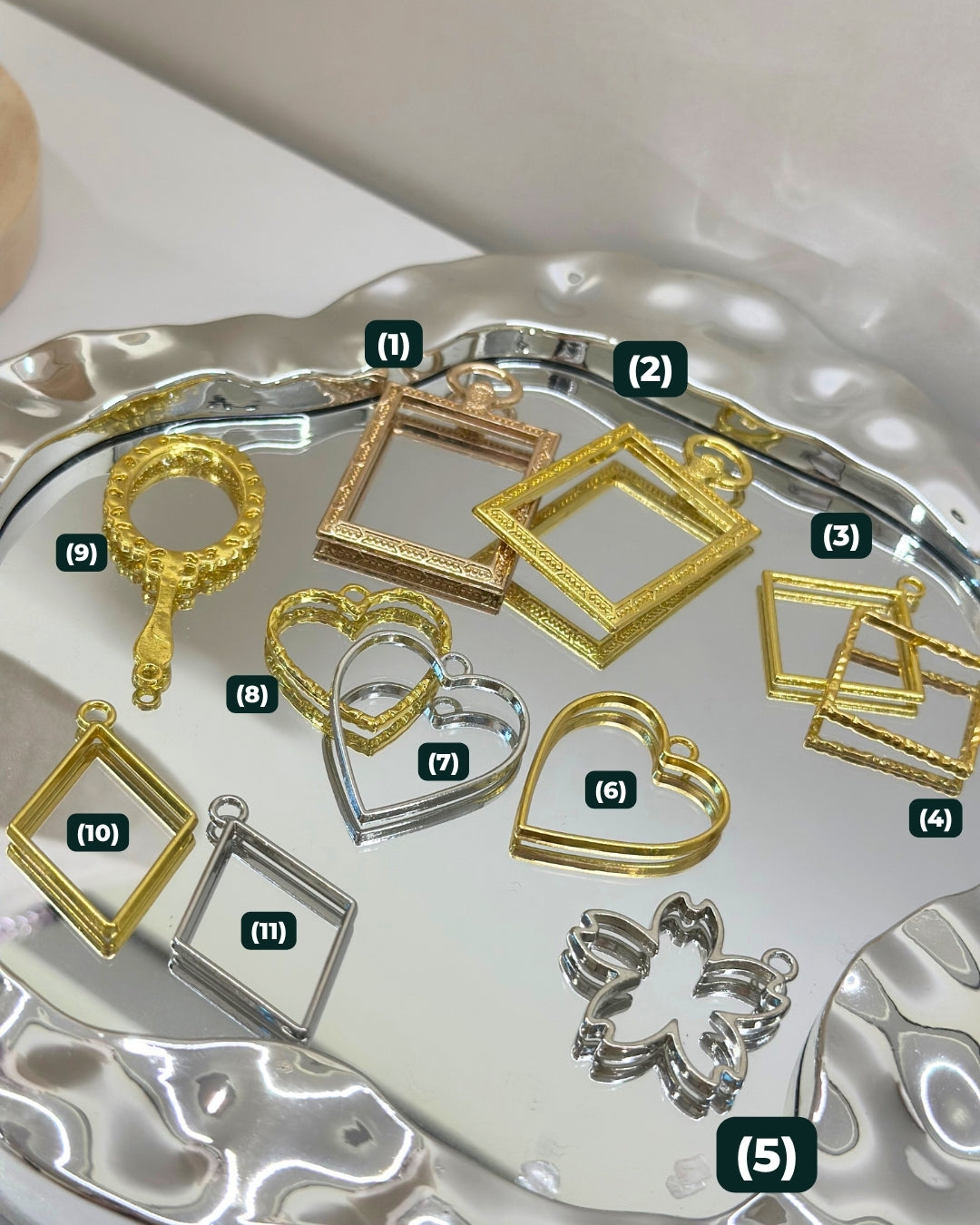 客製化七色花符牌