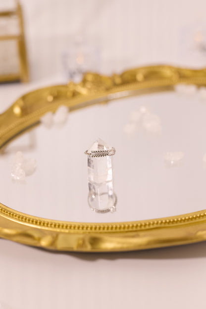 R047-Madao Moonlight S925 Open Ring