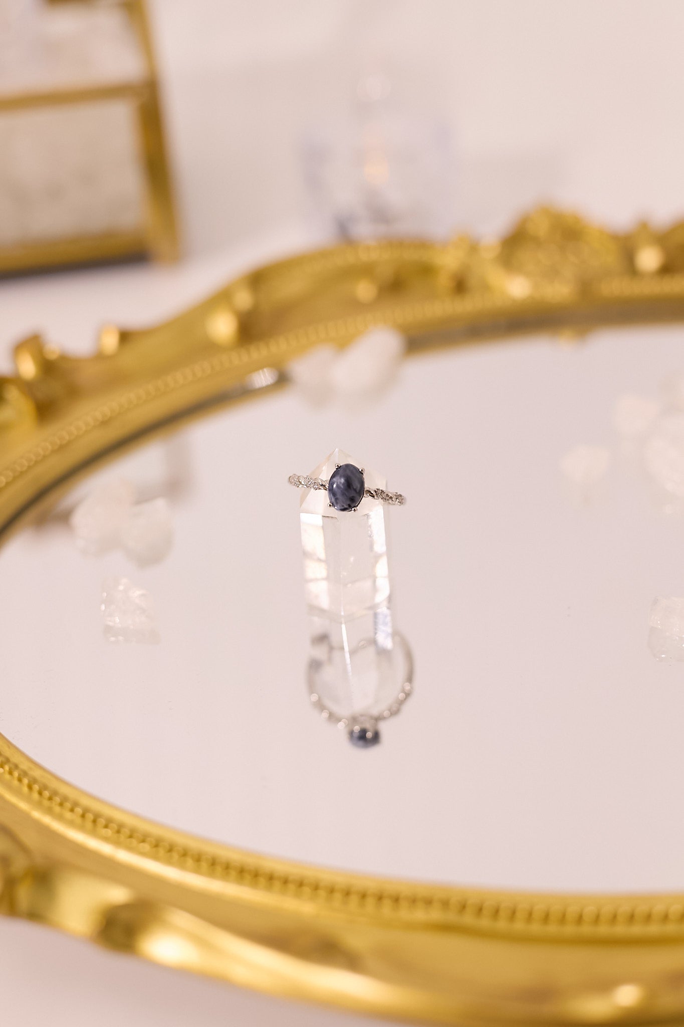 R058-Peter Stone S925 Open Ring