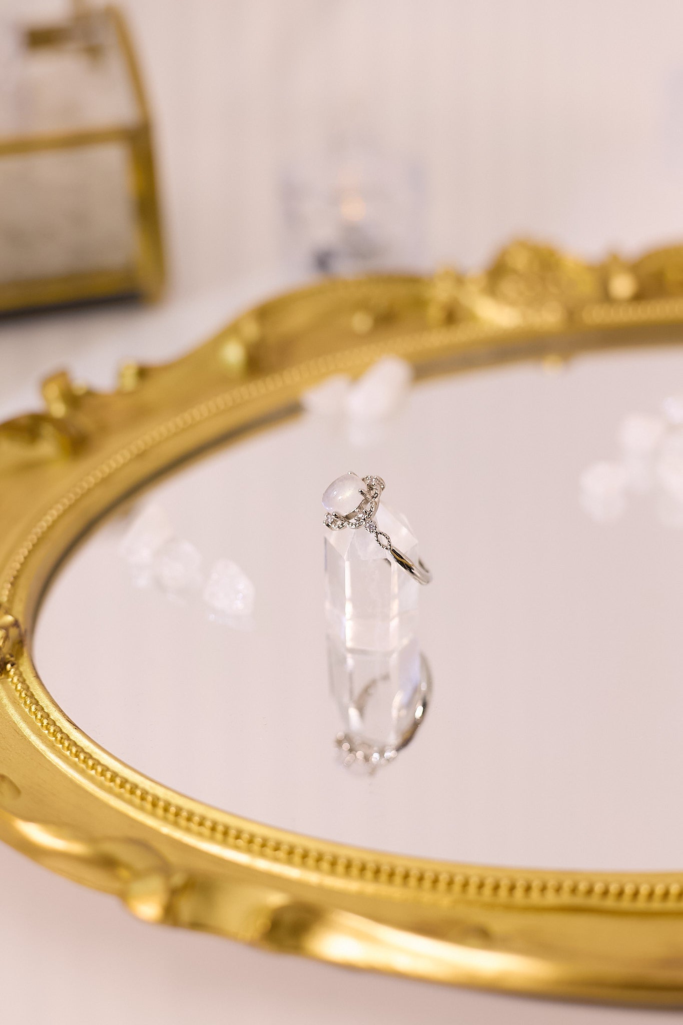 R060-Blue Moon S925 Open Ring