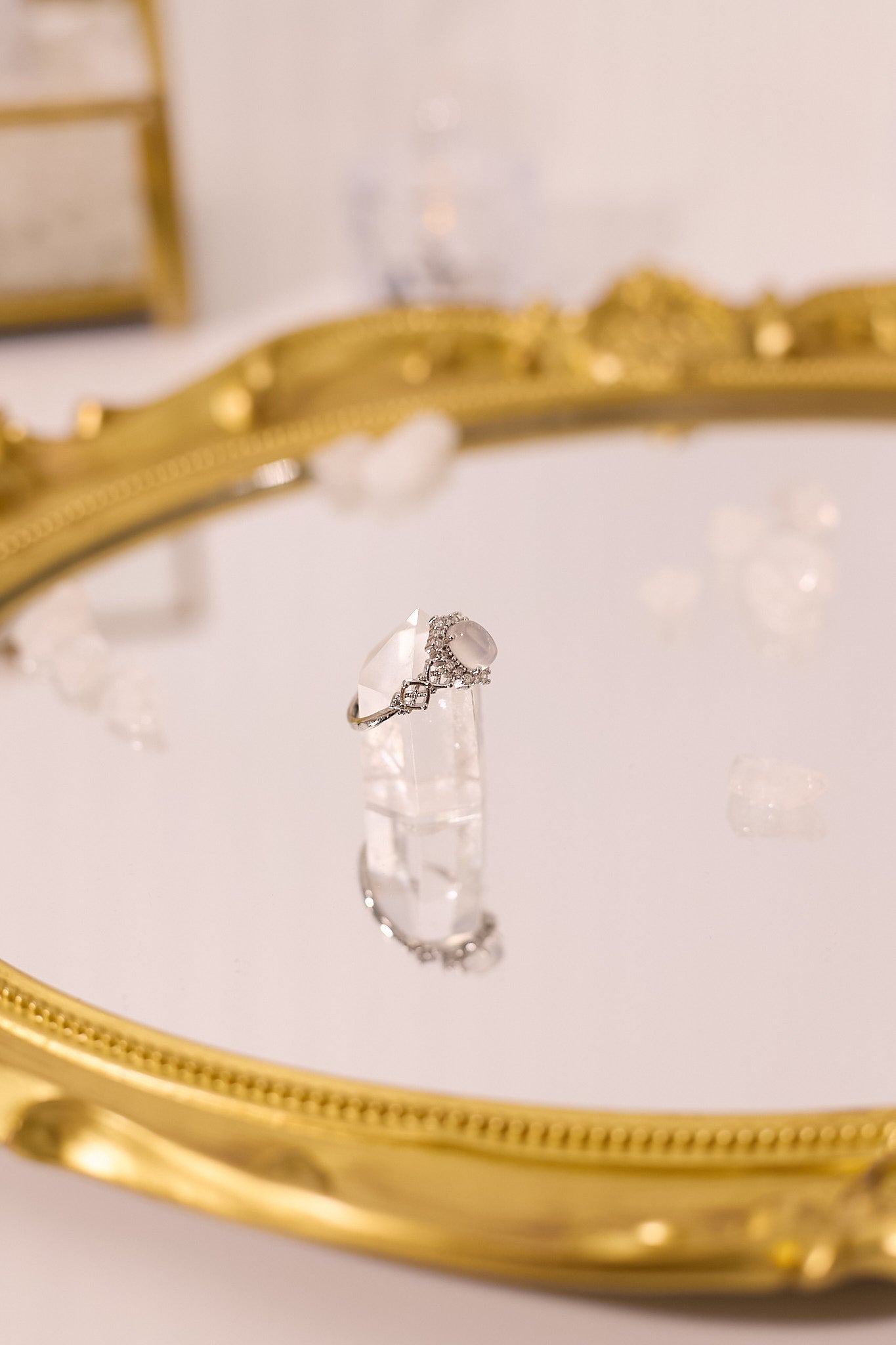 R061-Blue Moon S925 open ring