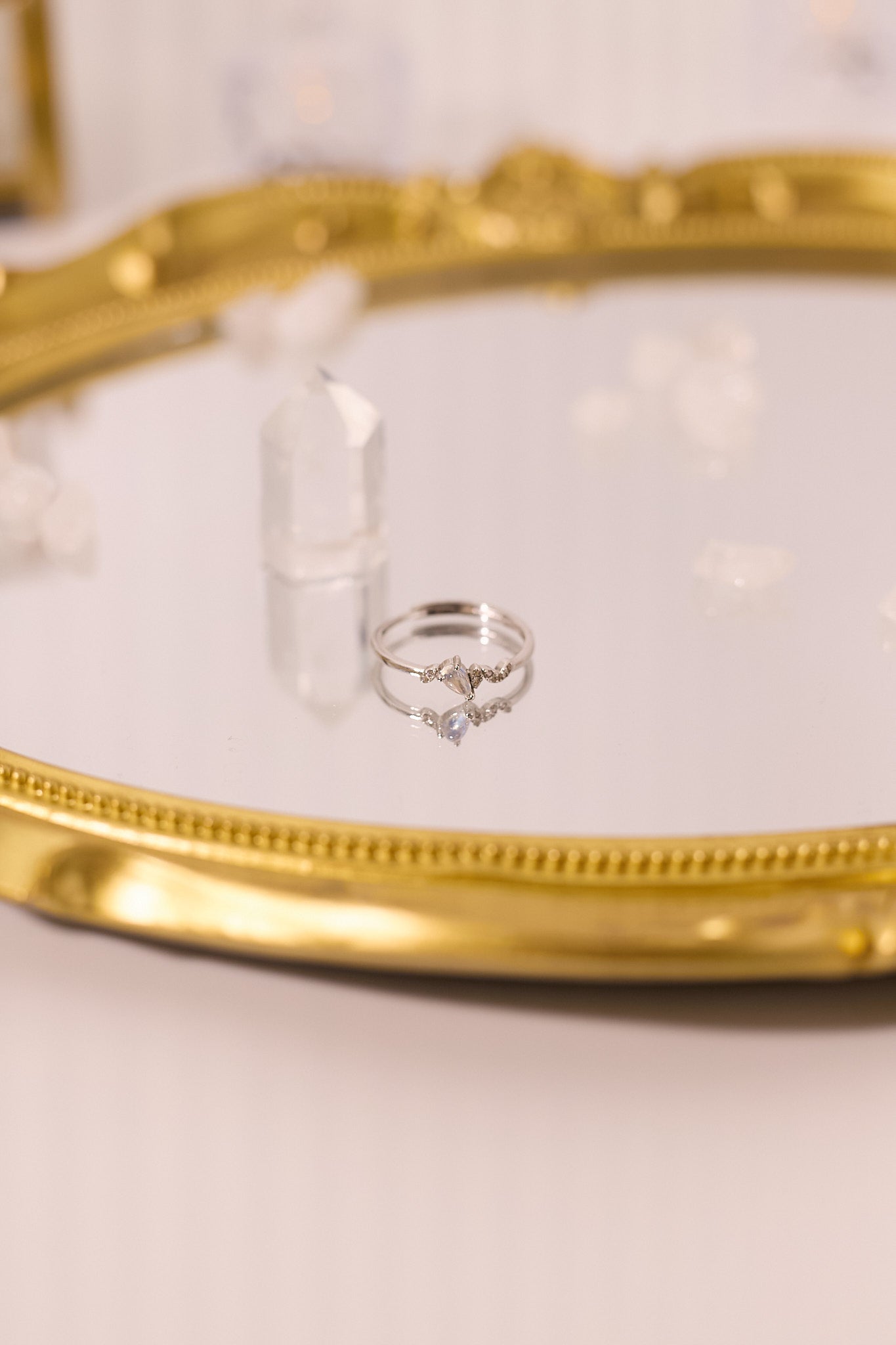 R066-Madao Moonlight S925 Open Ring