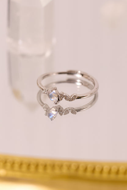 R066-Madao Moonlight S925 Open Ring