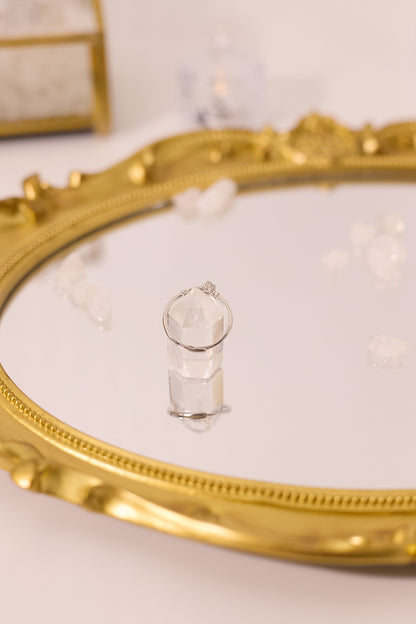 R066-Madao Moonlight S925 Open Ring