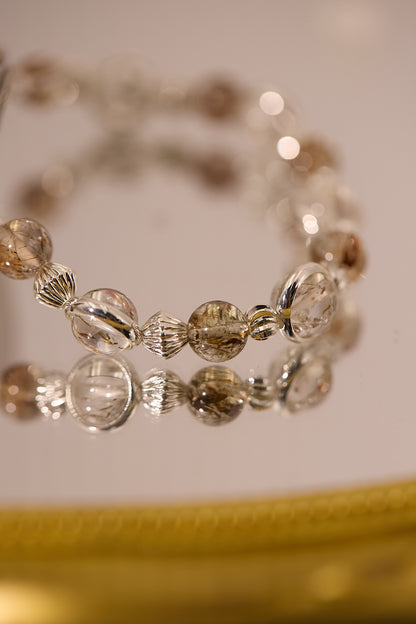 W003-黑金超七石英錶