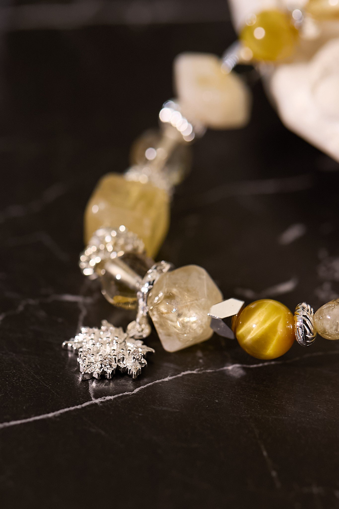 C075-黃晶·金虎眼石