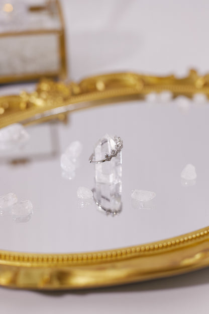 R032-Moissanite S925 open ring