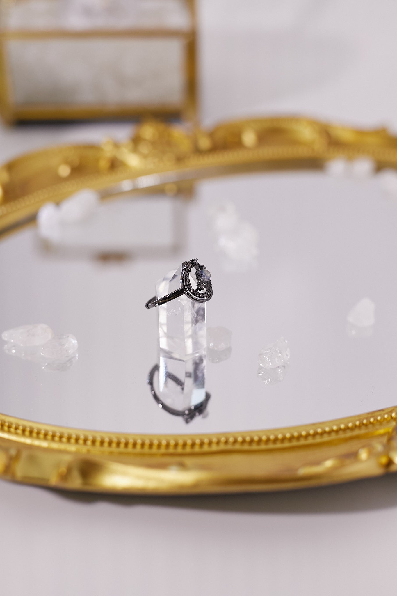 R035-Madao Moon Open Ring