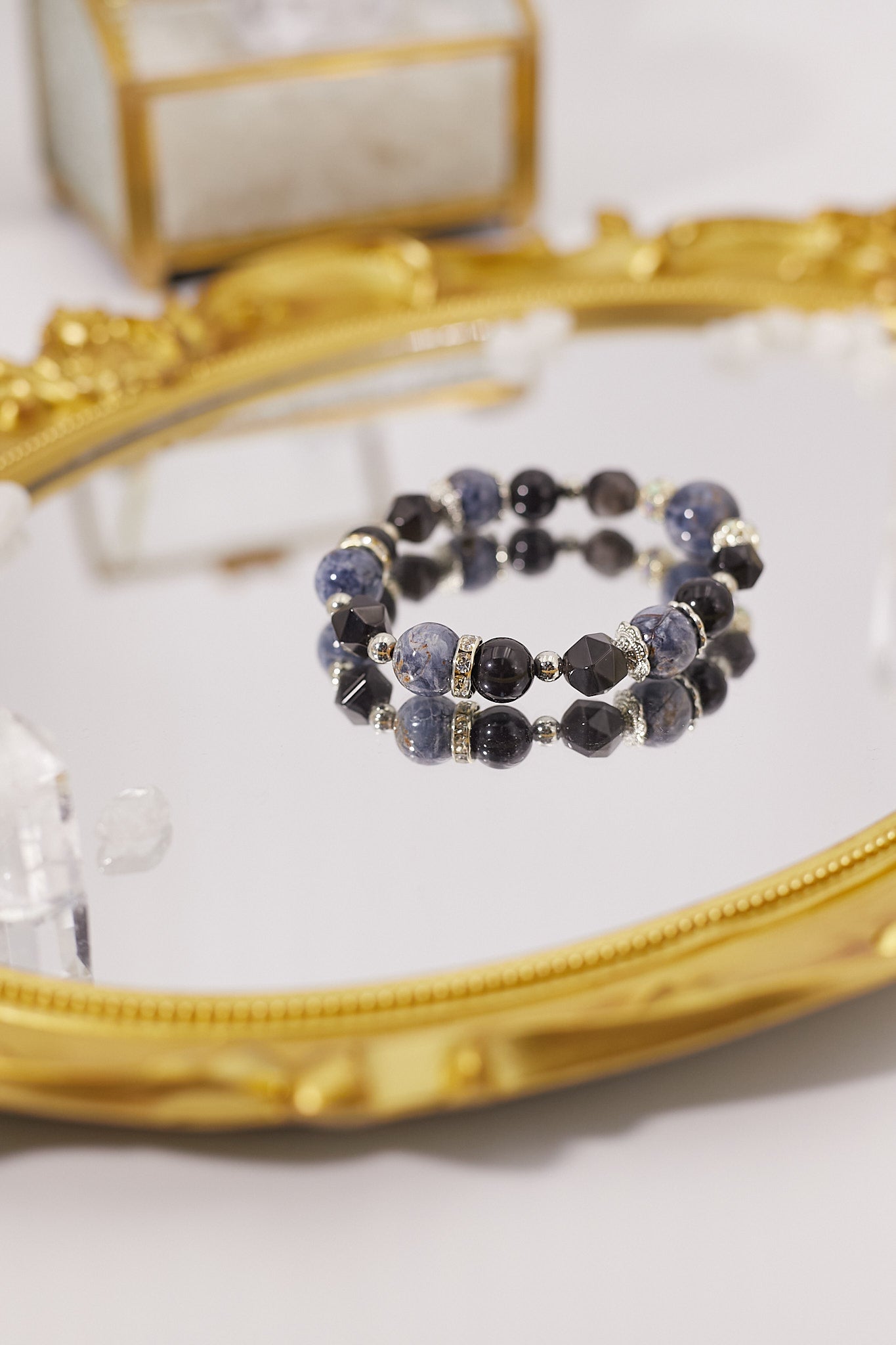 C026-Pietersite·Silver Obsidian·Black Obsidian