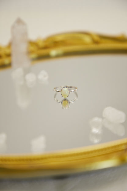 R004-Oval S925 open ring