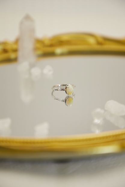 R004-Oval S925 open ring