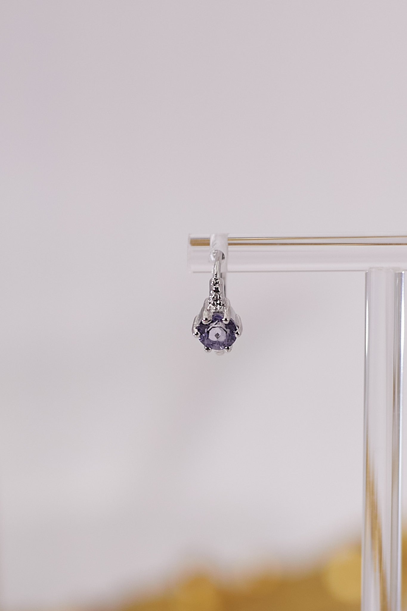 E049- Tanzanite small earrings