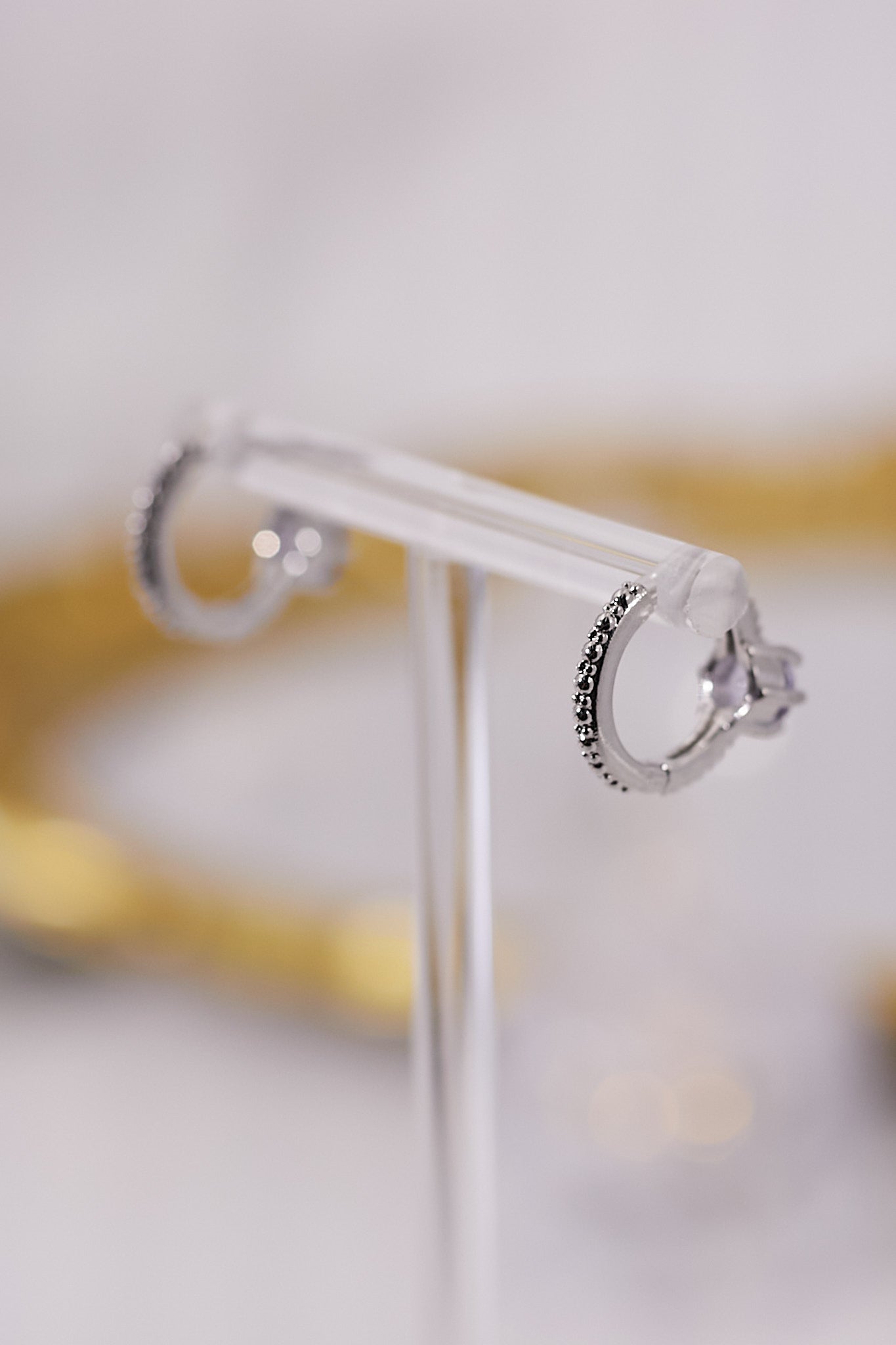 E049- Tanzanite small earrings