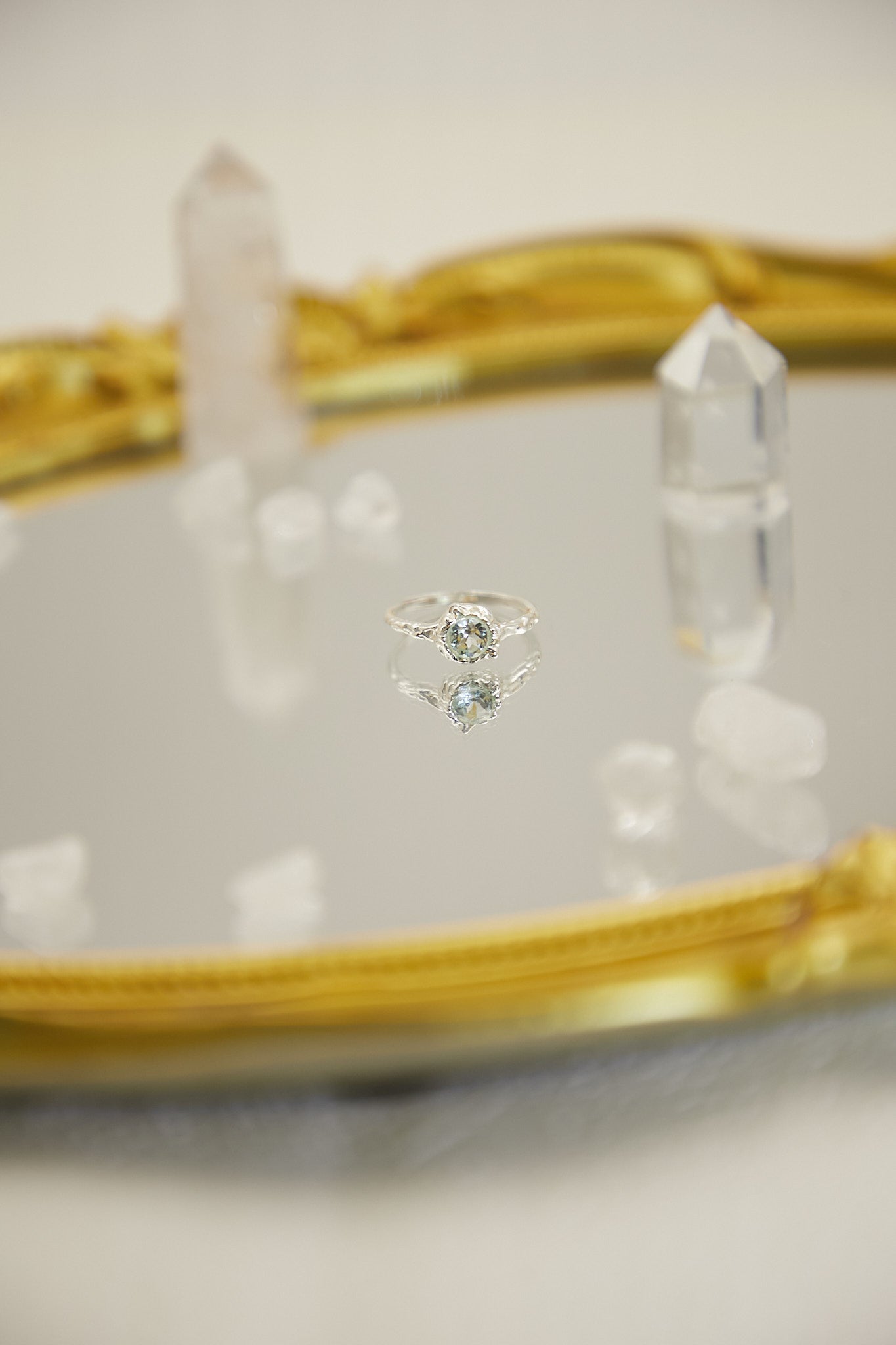 R010-Topaz S925 open ring