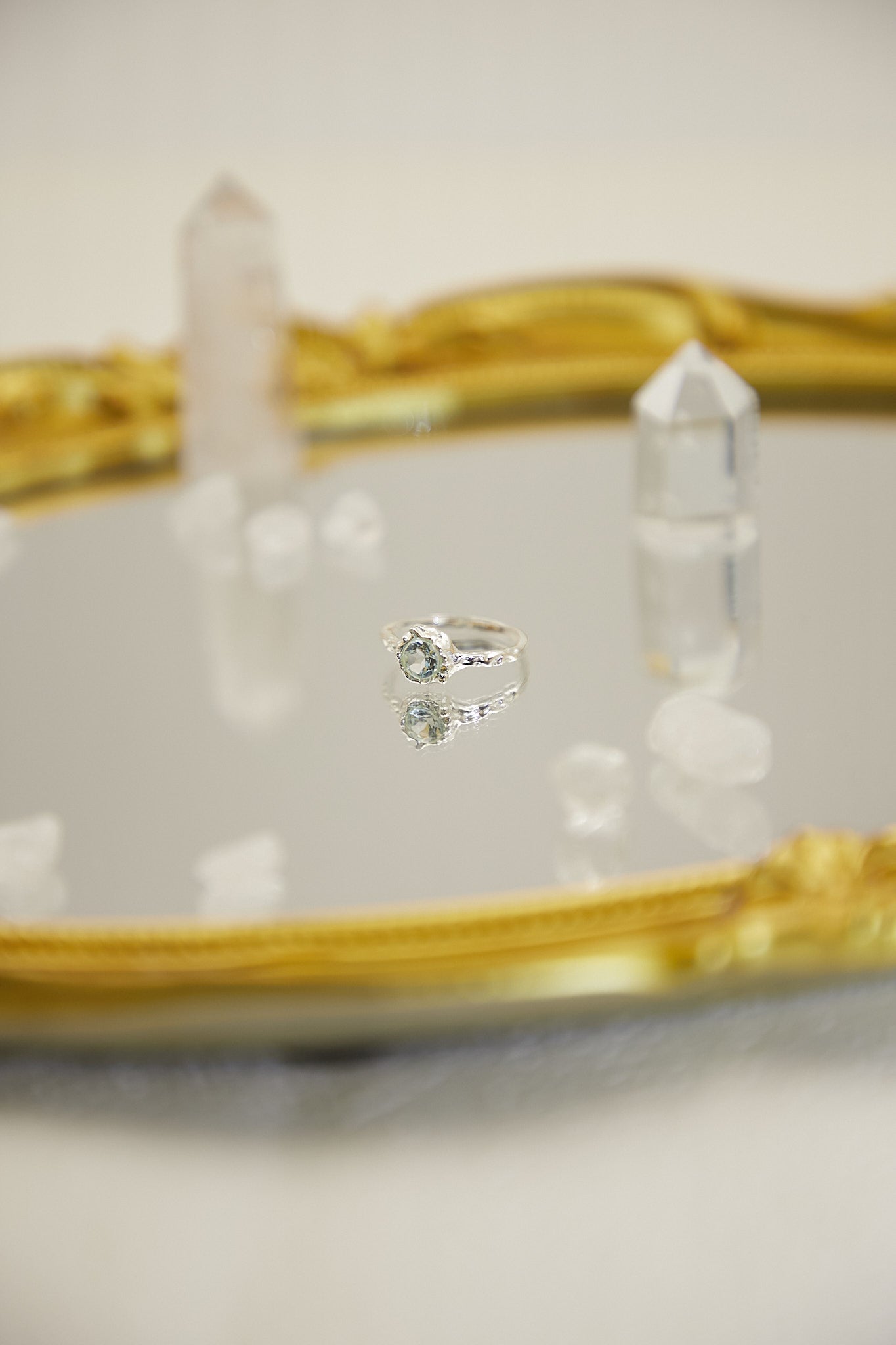 R010-Topaz S925 open ring