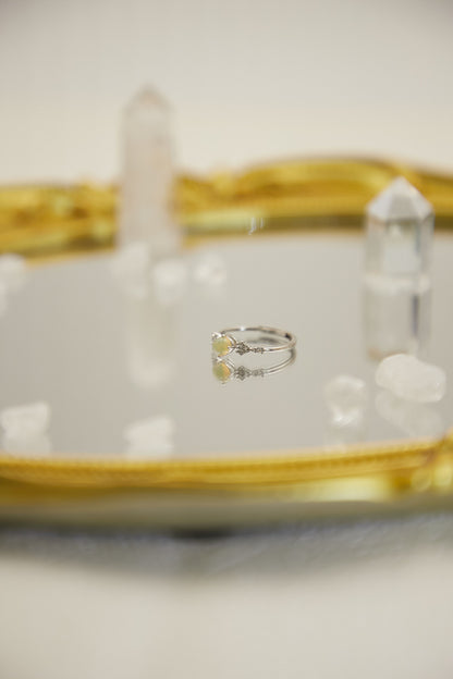 R013-Oval S925 open ring