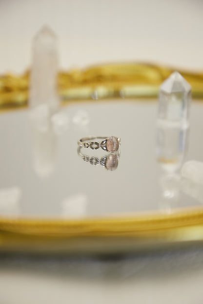 R017-Super Seven S925 Open Ring