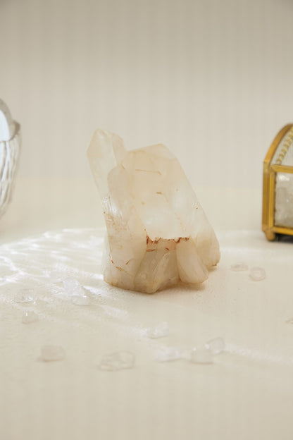 Wqc005-White Crystal Cluster