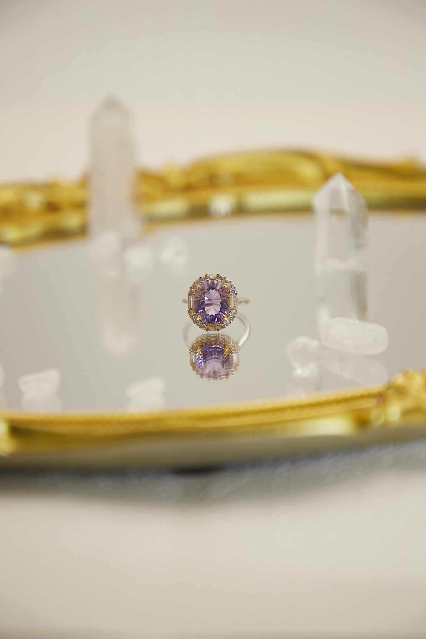 R028-Amethyst S925 open ring