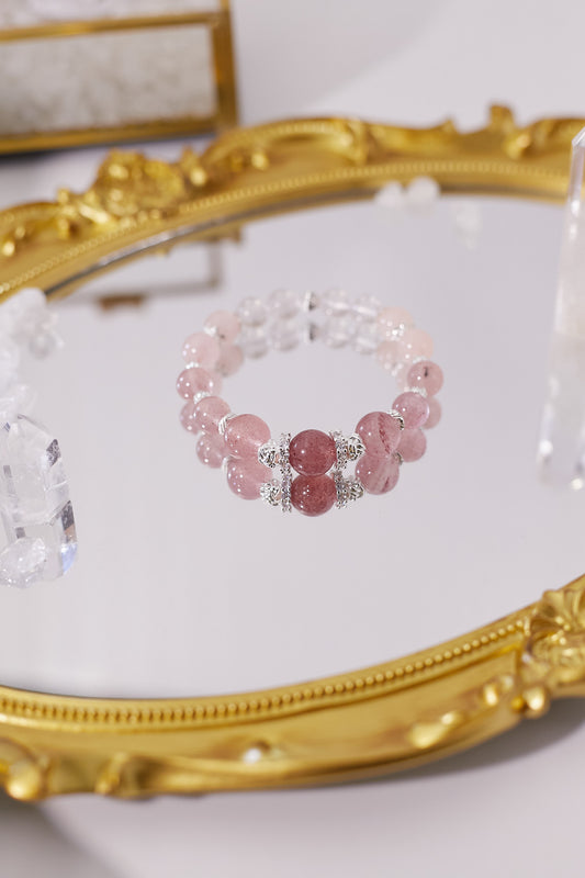 C043-Pink Quartz．Strawberry Quartz
