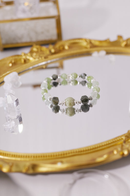 C044-Green Aventurine·Green Grape Milk Cap Xiuyan Jade·Green Grass Stone