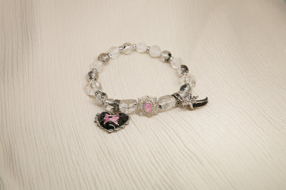 C004-Black Flash．White Crystal